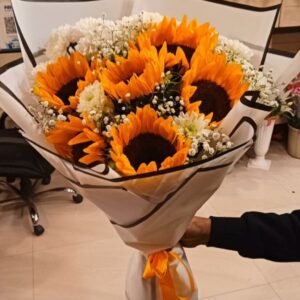 Yellow white bunch